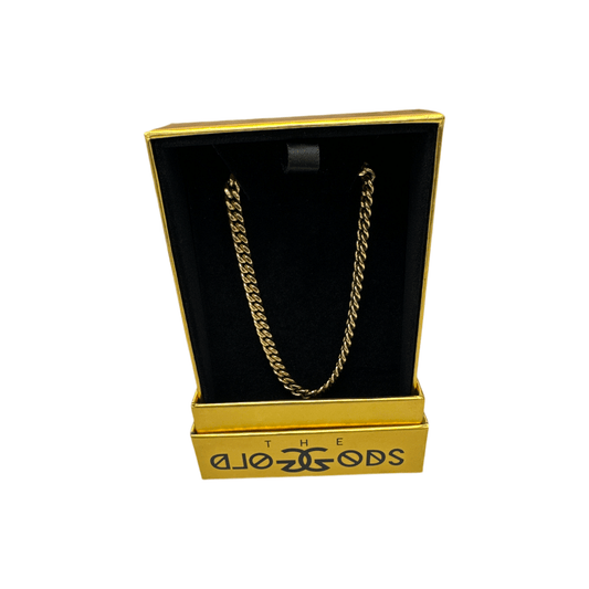 18k Gold Plated 6mm chain - Xclusive FootRare