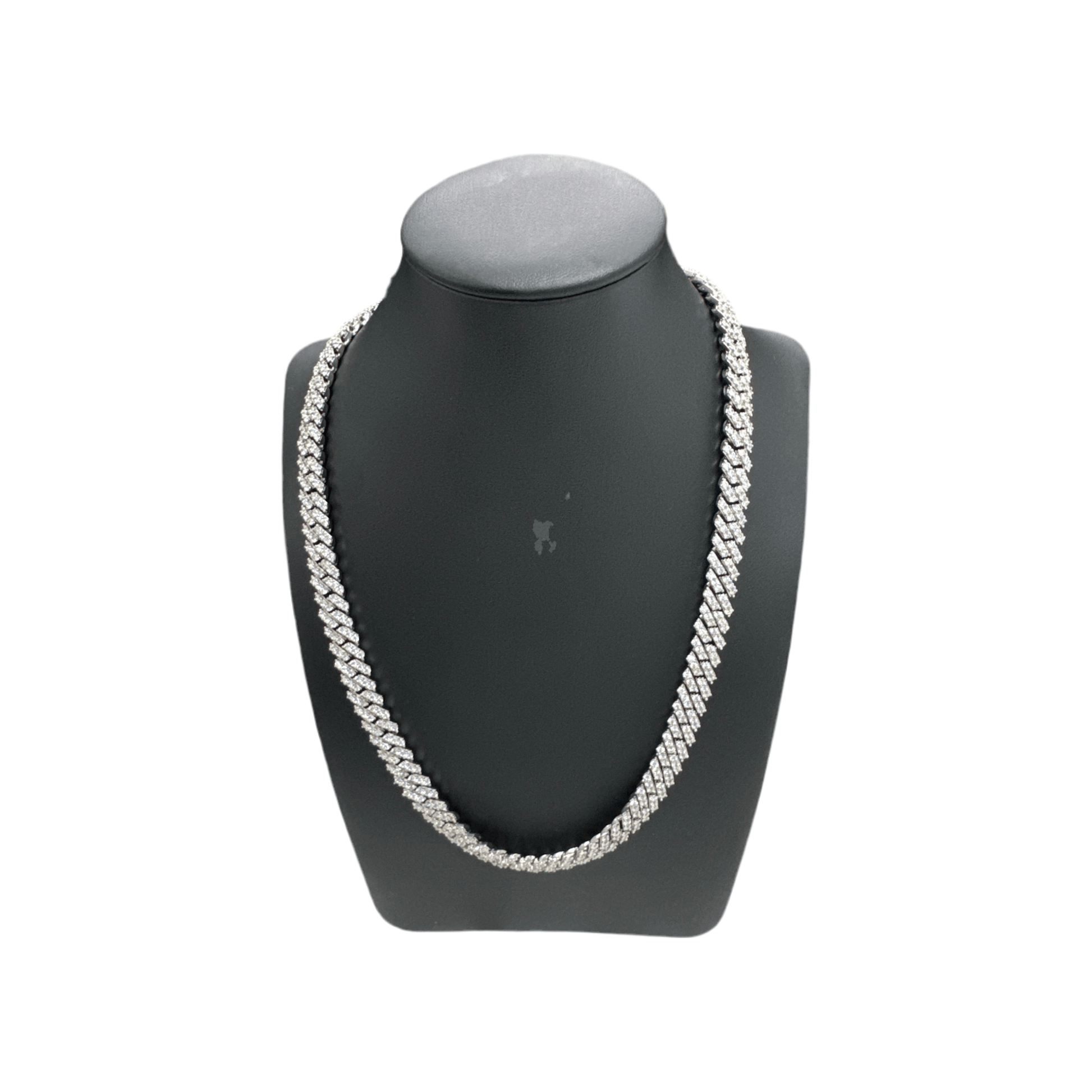 18k gold plated white gold 18inch Chain - Xclusive FootRare