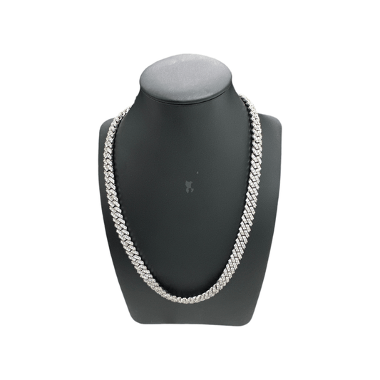 18k gold plated white gold 18inch Chain - Xclusive FootRare