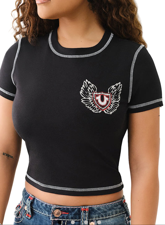 True Religion T-shirt Men's Color Black Size