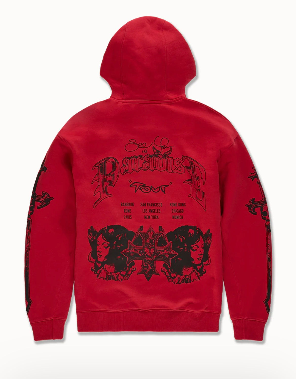 “See you in paradise” tour Red hoodie