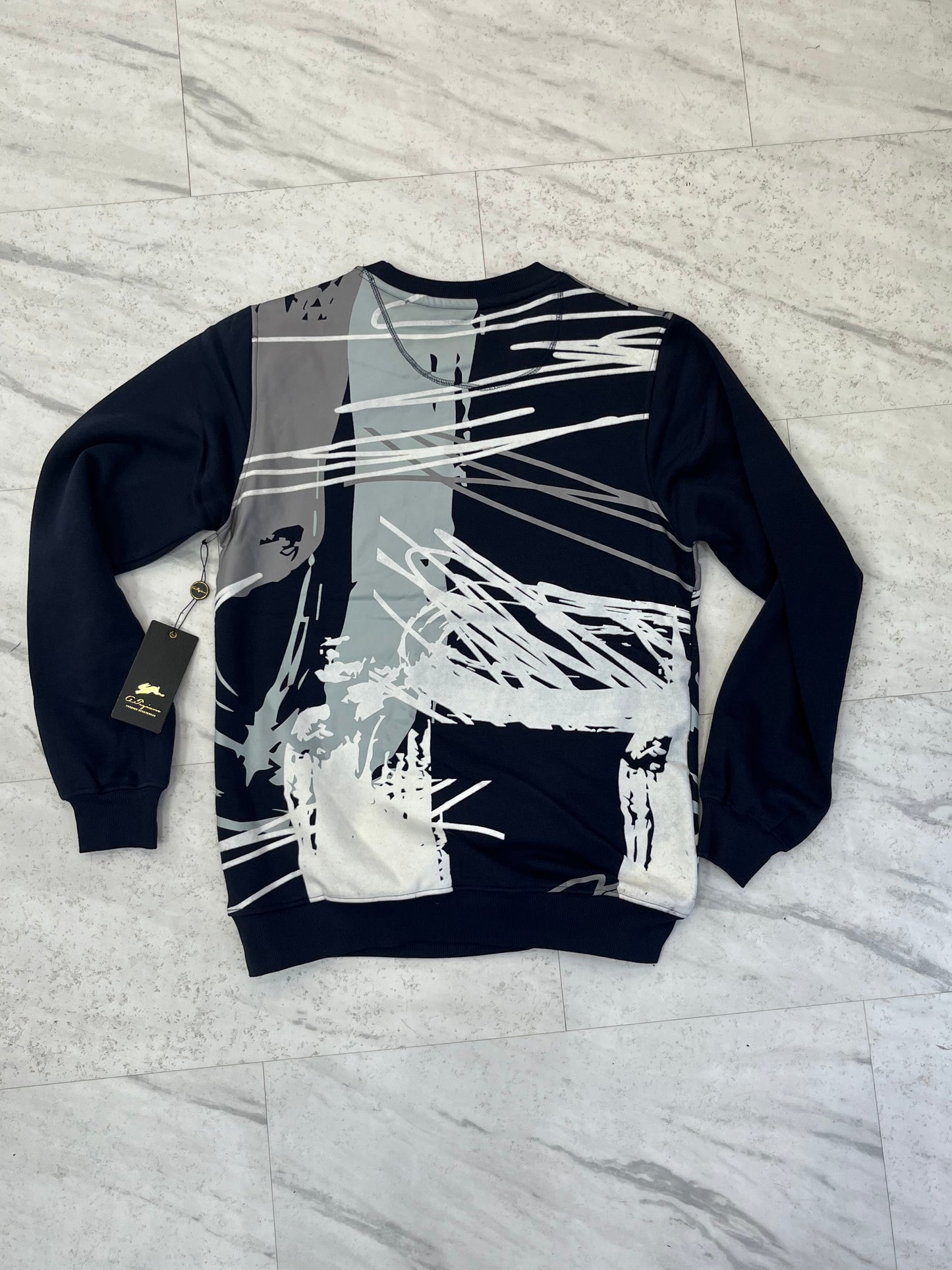 A.Tiziano Iliya indigo sweater