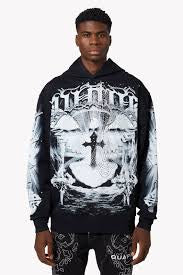 Guapi men black Heavens Vault Hoddie V3