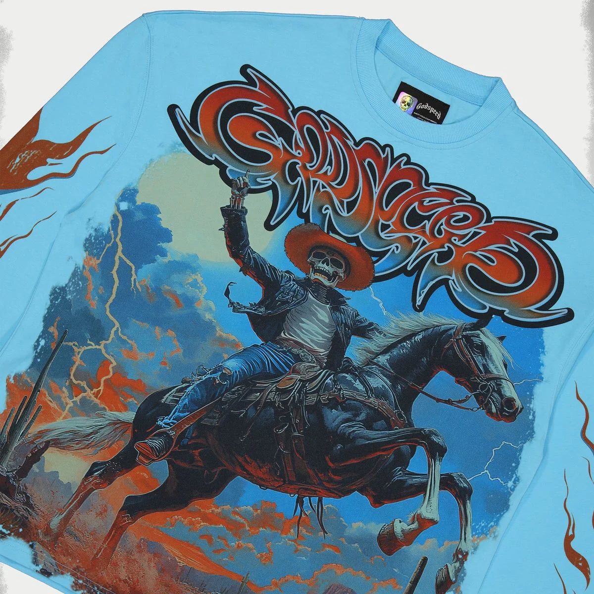 Godspeed Best Western LS Shirt (Baby Blue)