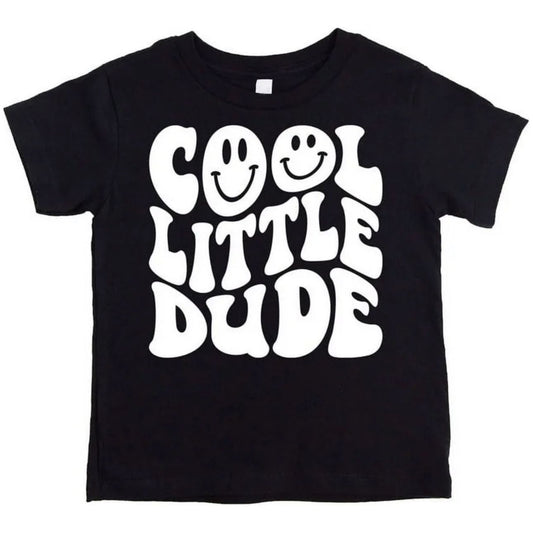 Cool little dude infant toddler shirt - Xclusive FootRare