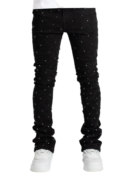 Guapi Embellished Denim (All Black)