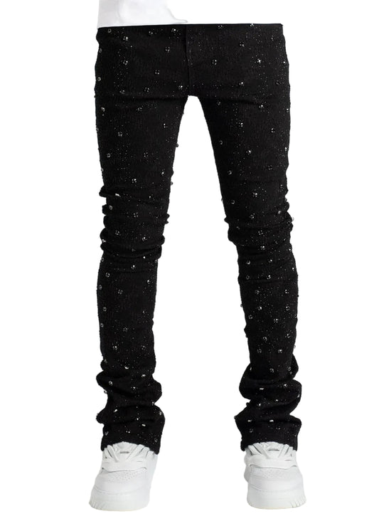 Guapi Embellished Denim (All Black)