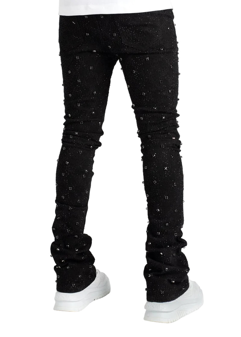 Guapi Embellished Denim (All Black)