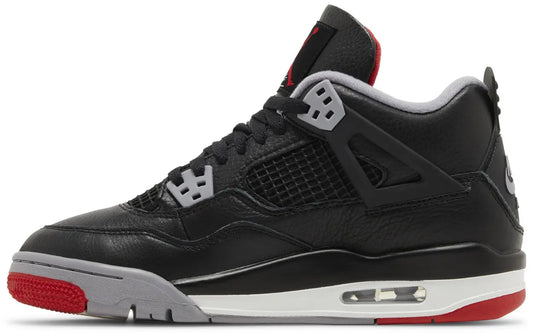 Air Jordan 4 Retro Blk/Fire Red
