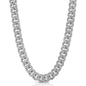 18k White Gold Plated (necklace) - Xclusive FootRare
