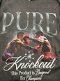 Knockout Blk Fight Tshirt