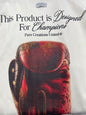 Knockout Cream  gloves T-shirt