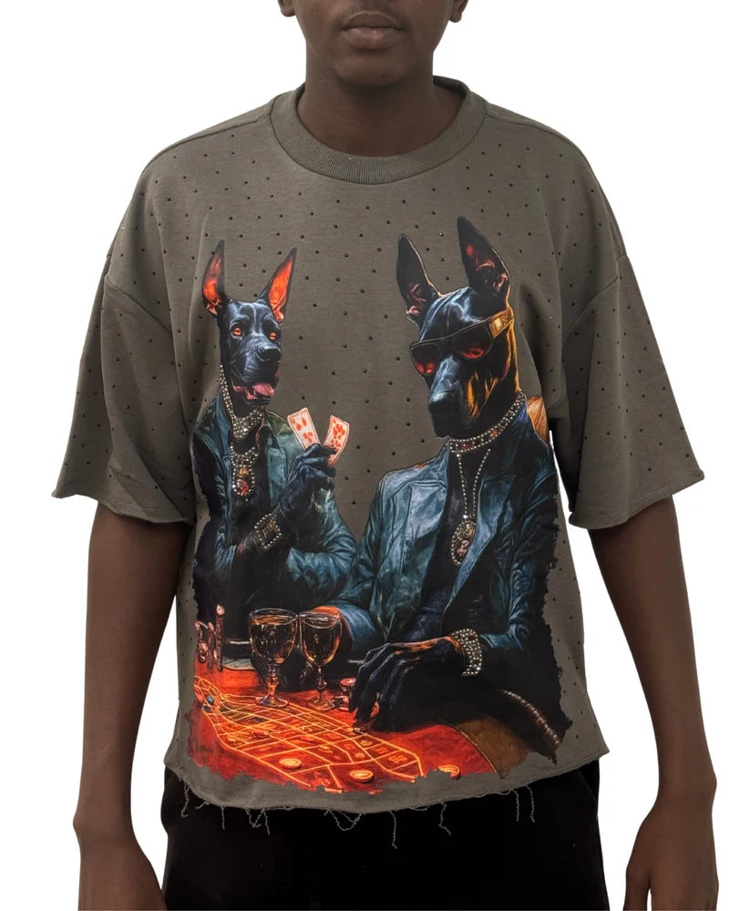 Dapper Doberman Shirt (Grey)
