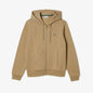 Lacoste Men”s Zip Up Hoodie khaki