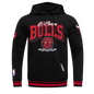 Pro Bulls Hoodie Black/Red Size Medium