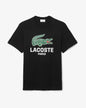 Lacoste Paris Alligator Tee Blk