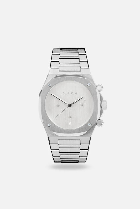 Aura 1023 Chronograph Steel Watch