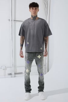 See You In Paradise(Smoked Grey)Super skinny Stacked