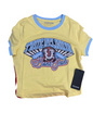 CRYSTAL CONTRAST FINGER TEE