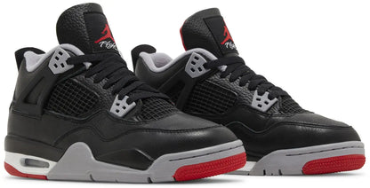Air Jordan 4 Retro Blk/Fire Red