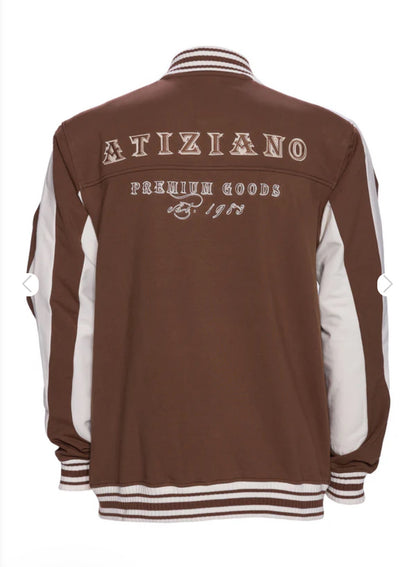 A.tizano Fleece Varsity Jacket