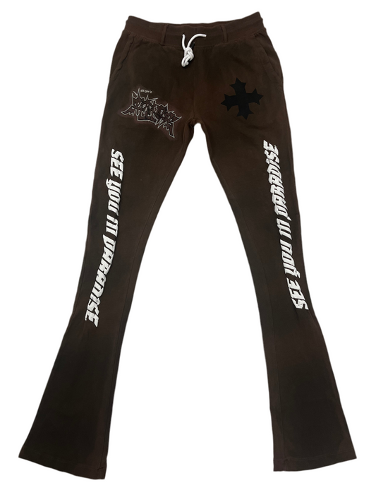 See You In Paradise Stacked Sweatpants