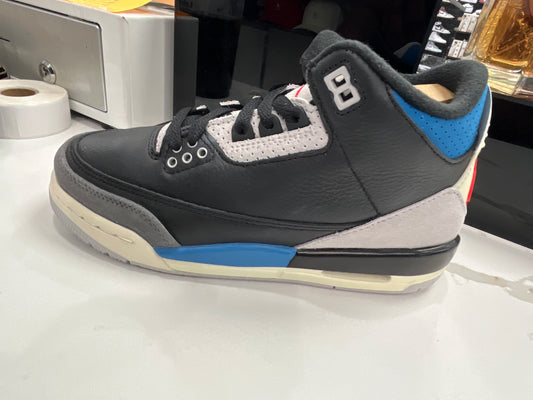 Air Jordan 3 Retro OG(GS)Blk/Chile Red