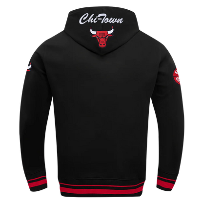Pro Bulls Hoodie Black/Red Size Small