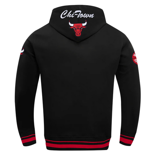 Pro Bulls Hoodie Black/Red Size Small