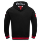 Pro Bulls Hoodie Black/Red Size Small