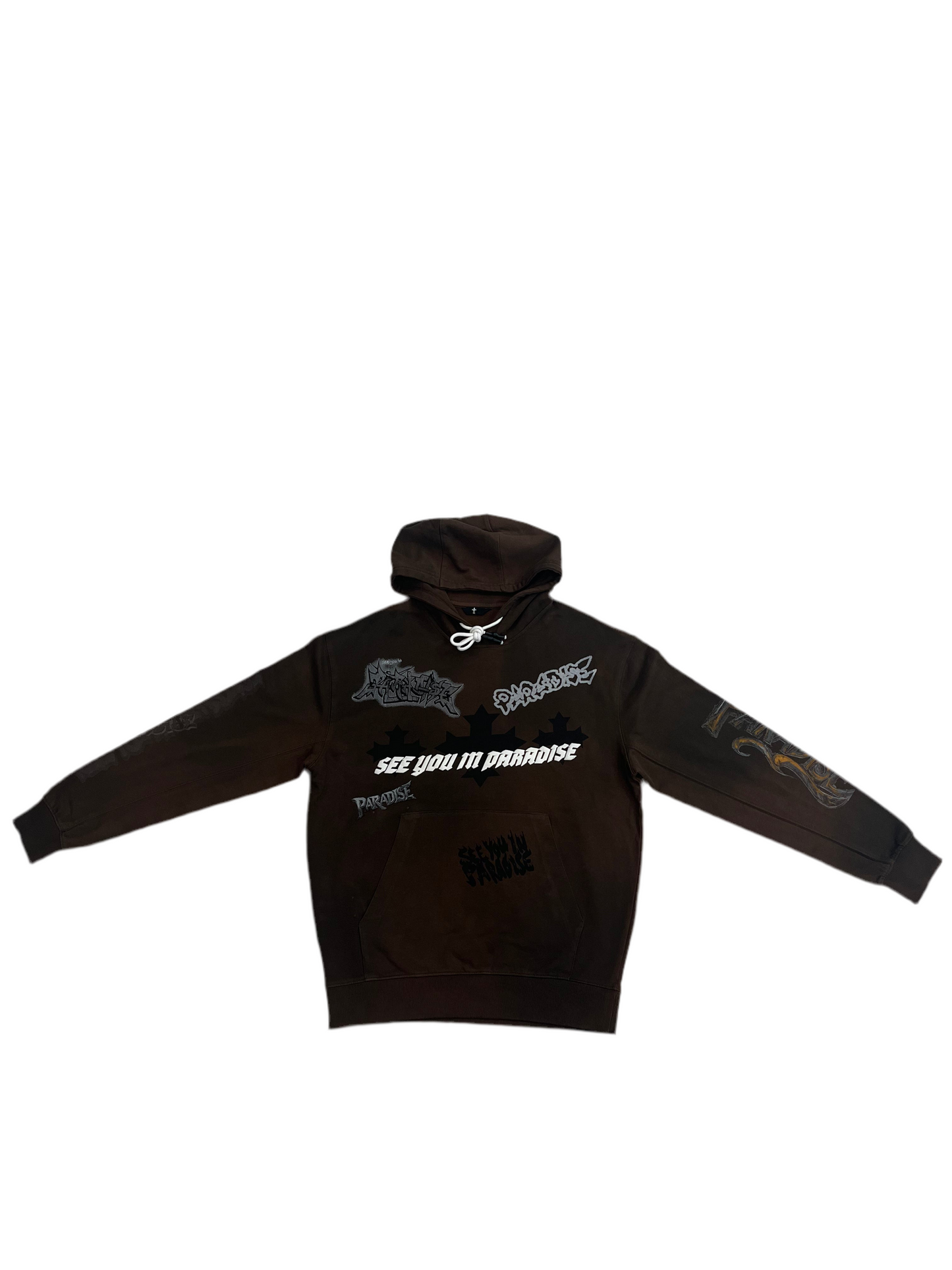 See You In Paradise Printed Hoodie