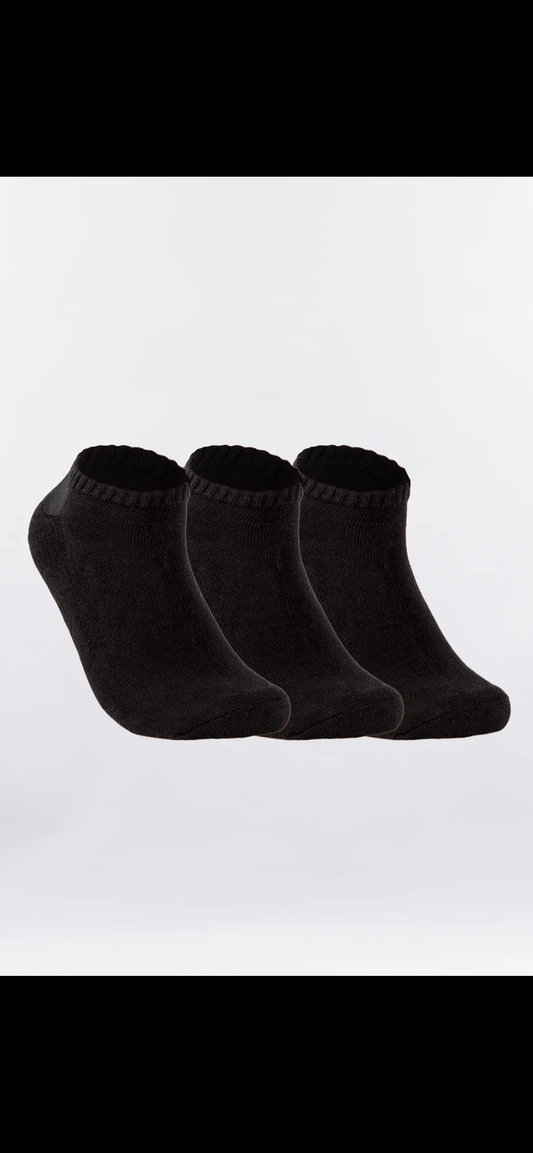 City Lab Low Cut 3 pack BlK