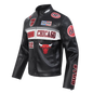 Pro Standard NBA Chicago Bulls Men's Moto Jacket (Black)