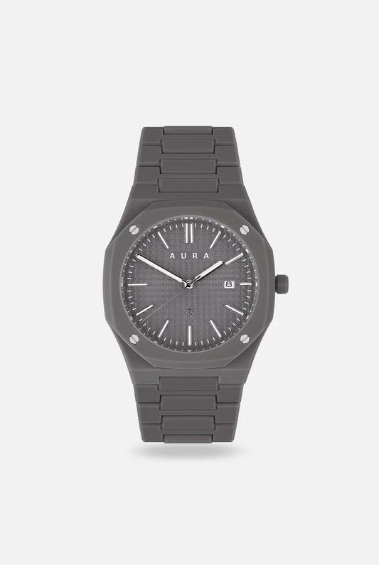 Aura Polycarbonate Charcoal Watch