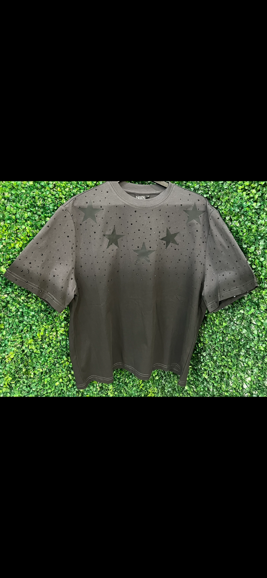 Noir Dk Grey Diamond Shirt