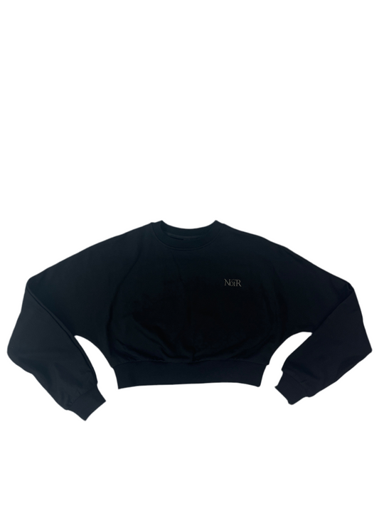 Noir Women’s Blk Crop Sweater