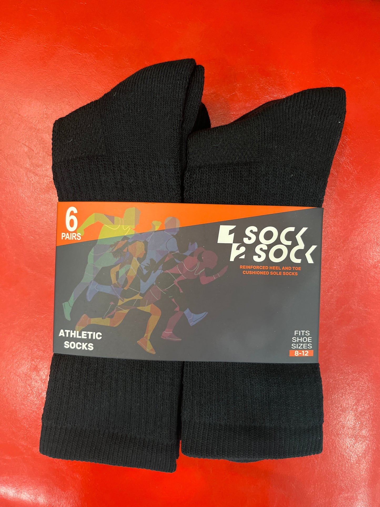 6 pack Crew Socks