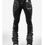 Guapi Women Blk Diamond Paisley Denim