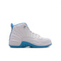 Jordan 12 Retro (PS) Wht/University Blue