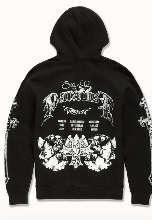 “See you in paradise” tour black hoodie