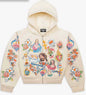 Righteous Risen King Zip Up Hoodie Cream Sz XL