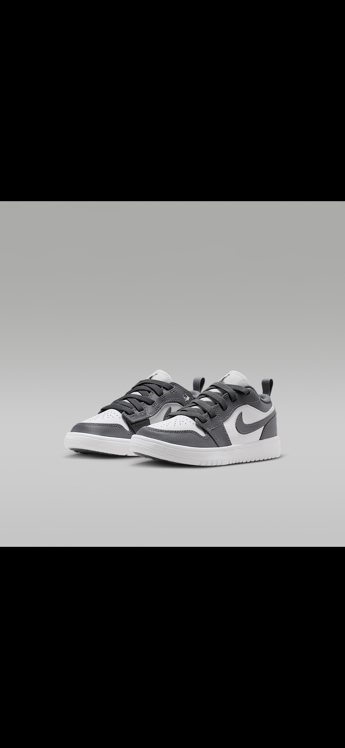 Jordan 1 low ALT (PS) iron grey/summit white