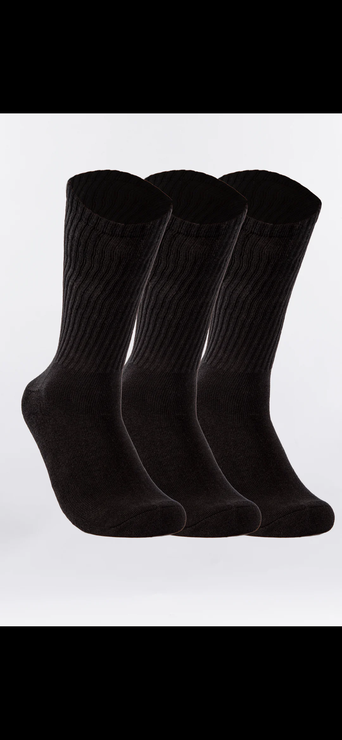 City Lab Boys 3pack Crew Blk