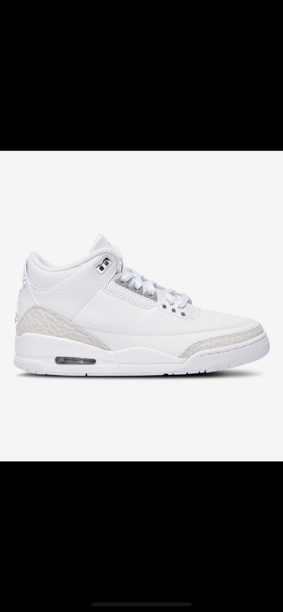 Air Jordan 3 Retro (GS) Wht