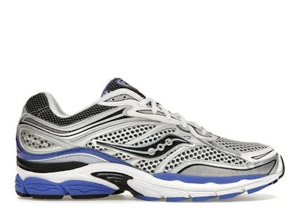 Saucony unisex Progrid Omni 9 silver/blue size4.5