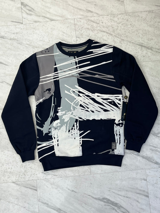 A.Tiziano Iliya indigo sweater