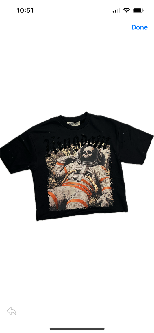 BKYS”kingdom” Men cropped tee