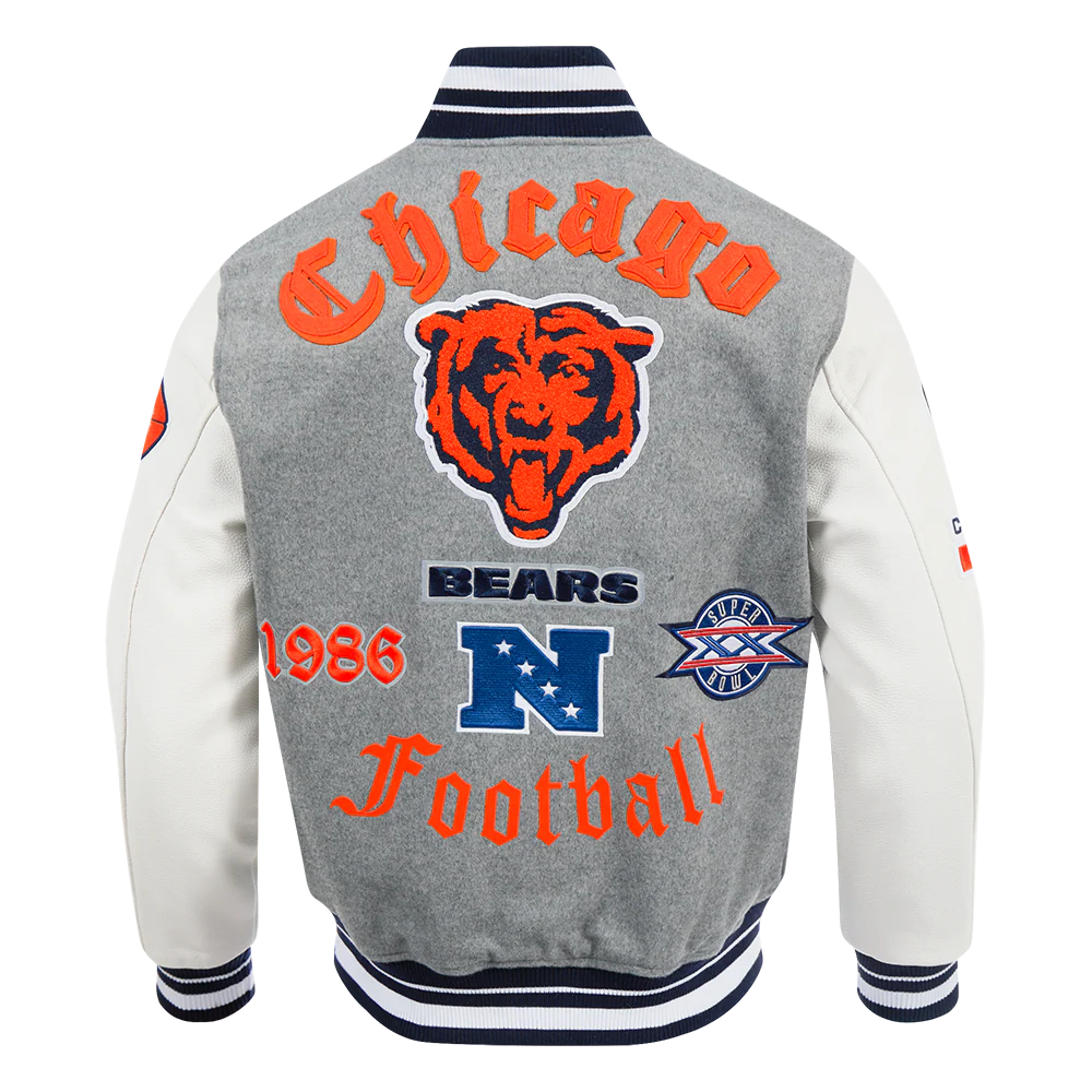 Chicago Bears Men’s Varsity Jacket Retro