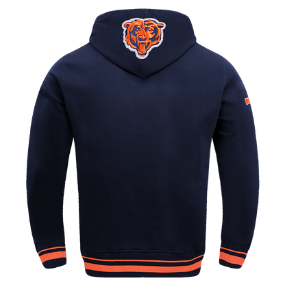 Pro Bears Hoodie Navy / Orange Size Medium