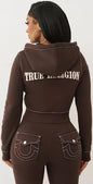 True Religion “Big T Shrunken” hoodie
